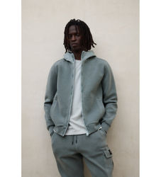 ECOALFtil mænd. MCMGAHYDYLAN0303S26-125 Grøn Dylan-sweatshirt (M), Casual, Økologisk bomuld
