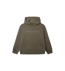 Hackett Londontil drenge. HK580852 Sweatshirt Ldn Hdy vered (15/16Años= 170/175cm), Casual, Grøn, Bomuld, børnetøj
