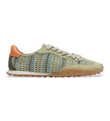 HOFFtil kvinder. 12661009 Bridge Woven Sneakers grøn (41), Stof, Fast, Blonder, Casual