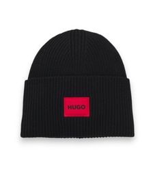 HUGOtil kvinder. 50502579 Saffa hue sort (OSFA), Casual, Bomuld
