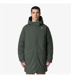 K-waytil mænd. K8133FW Jakke Jarno Twill Marmotta grøn (S), Casual, Polyuretan