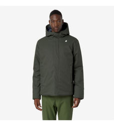 K-waytil mænd. K8133DW Jakke Jacko Twill Marmotta grøn (XXL), Casual, Polyester