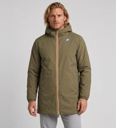 K-waytil mænd. K6128WW Jakke Reversible Jacob St Warm Double militærgrøn, marineblå (S), Casual, Nylon