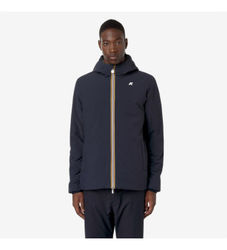 K-waytil mænd. K6128VW Vendbar jakke Jack navy, grøn (S), Casual, Polyester, Blå