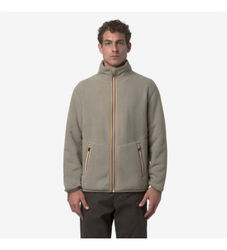 K-waytil mænd. K3132PW Pascal Sherpa Vendbar fleece grøn (XXL), Casual, Polyester