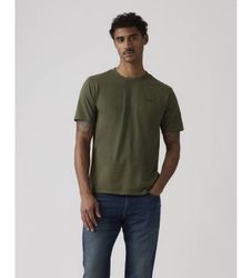 Levi'stil mænd. 005GX-0011 Grøn Original T-shirt (L), Casual, Bomuld, Korte ærmer