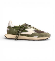 MOA Concepttil mænd. HY226 Hype sko grøn (42), Fast, 1-3 cm, Blonder, Casual