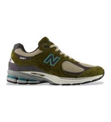 New Balanceunisex. U2002RV1 Sko 2002R grøn (44), Fast, Blonder, Casual, Sport, Mesh