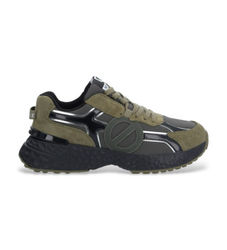 NO NAMEtil mænd. SNCUCP0 Sko Carter 2.0 Runner M grøn (44), Fast, Blonder, Casual, Genanvendt polyester
