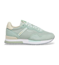 Pepe Jeanstil kvinder. PLS400033 Sko Hailon Basic grøn (36), Fast, Blonder, Casual