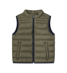 Pepe Jeanstil drenge. PB4000005 Ahron Vest grøn (14Años= 164cm), Casual, Polyester, børnetøj