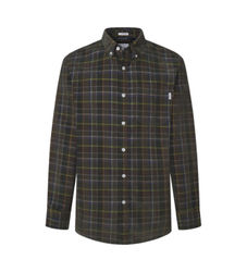 Pepe Jeanstil mænd. PM308721 Max grøn skjorte (M), Casual, Bomuld, Lange ærmer