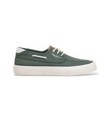 Pepe Jeanstil mænd. PMS300015 Træningssko Taylor Boat grøn (44), Fast, Blonder, Casual