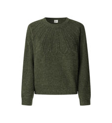 Pepe Jeanstil kvinder. PL7000061 Claudia-trøje grøn (XS), Casual, Polyester