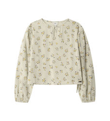 Pepe Jeanstil piger. PG3000004 Danny beige bluse (8años= 128cm), Casual, Viscose, Lange ærmer, børnetøj