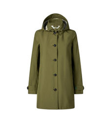 Save The Ducktil kvinder. D42250W-GRIN20 April grøn frakke (L), Casual, Polyester, Lange ærmer