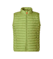 Save The Duckunisex til børn. J82430X-GIGA22 Vesten Dolin grøn (116cm), Casual, Genanvendt polister, Bæredygtig, børnetøj