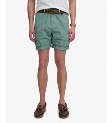 Superdrytil mænd. M7110485A Ripstop Light Cargo Bermuda shorts grøn (28), Casual, Bomuld