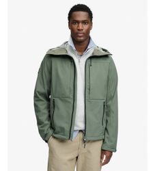 Superdrytil mænd. M5012327A Trekker grøn softshell jakke (XXL), Casual, Genanvendt polister