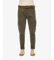 Superdrytil kvinder. W7010925A Cargo bukser skinny grøn (34/28), Casual, Bomuld