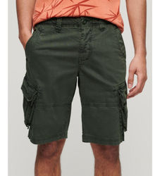 Superdrytil mænd. M7110433A Core Cargo Shorts grøn (30), Casual, Bomuld