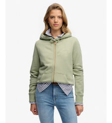 Superdrytil kvinder. W2012672A Sweatshirt Essential Logo grøn (M), Casual, Bomuld