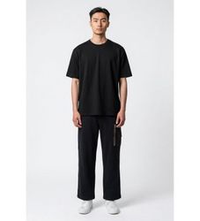Ten ctil mænd. 26CTCUP10010 Navy fleece-bukser (S), Casual, Bomuld, Blå