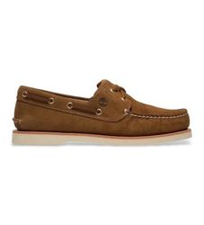 Timberlandtil mænd. TB0A2NUPEW11 Crafted bådsko i beige ruskind (42 W), Fast, Blonder, Casual