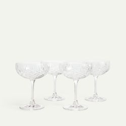 Crown champagneglass 32 cl 4-pk