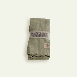 Lovely Linen Lovely serviett 45 x 45 cm 4-pk, Avocado