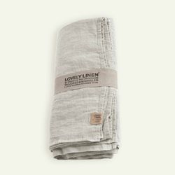 Lovely Linen Lovely duk 145 x 250 cm, Light Grey