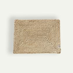 Lovely Linen Breezy Bordbrikke 33 x 45 cm, Natural Beige
