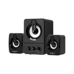 Tietokonekaiuttimet 2.1 subwoofer USB-virta PC:n ja kannettavan tietokoneen Rebel