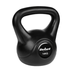 Kettlebell 14 kg kettle hantel belastning vægt bold til øvelser ABS Rebel