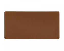 PVC Läder - 1200x600 MSkriveunderlag - Brun