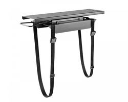 Strap-On Under Desk PC Mount with Sliding Track - Tietokone Teline
