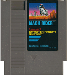 Mach Rider - Nintendo 8-bit/NES - PAL B/SCN (BRUKT VARE)