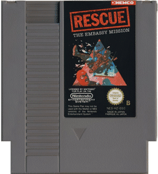 Rescue The Embassy Mission - Nintendo 8-bit/NES - PAL B/SCN (BRUKT VARE)