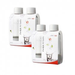 4-pack AGA AQVIA "on-the-go" 0,5L, PET-flaska (Vit) BF 2025