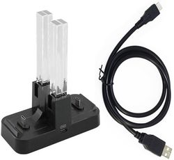 4 x Ladestasjon for Nintendo Switch og alle kontrollene