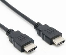 NORDIQZENZ HDMI-kabel, høyhastighets premium, 4K, HDMI 2.0, 10 m, svart