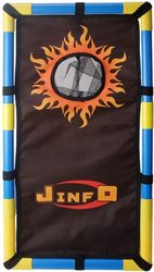 Skyteskjerm med ramme