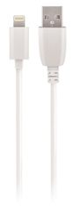Maxlife ladekabel Lightning (1A) 1 m, hvit