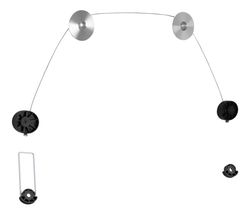 DELTACOultra-slank bildevegg, 37"-70", 50kg, 100x100-800x800