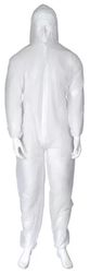 Kjeledress - engangs kjeledress med hette, XL, Hvit