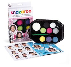 Snazaroo Ansiktsmaling 10 deler + hefte