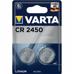 Varta CR2450 3V Lithium Knappcellsbatteri