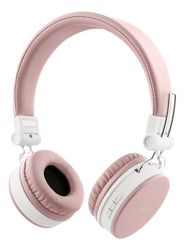 STREETZ Vikbart on-ear BT headset, 3.5 mm, rosa
