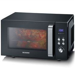 Severin Mikrobølgeovn 25L 900W glasskeramisk bunnplate MW7763