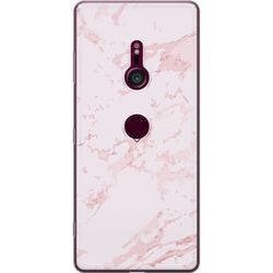 Mobilcover til Sony Xperia XZ3 med Rosa Hjerte motiv